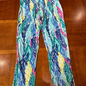 Colorful Lilly Pulitzer Lola Printed Pants